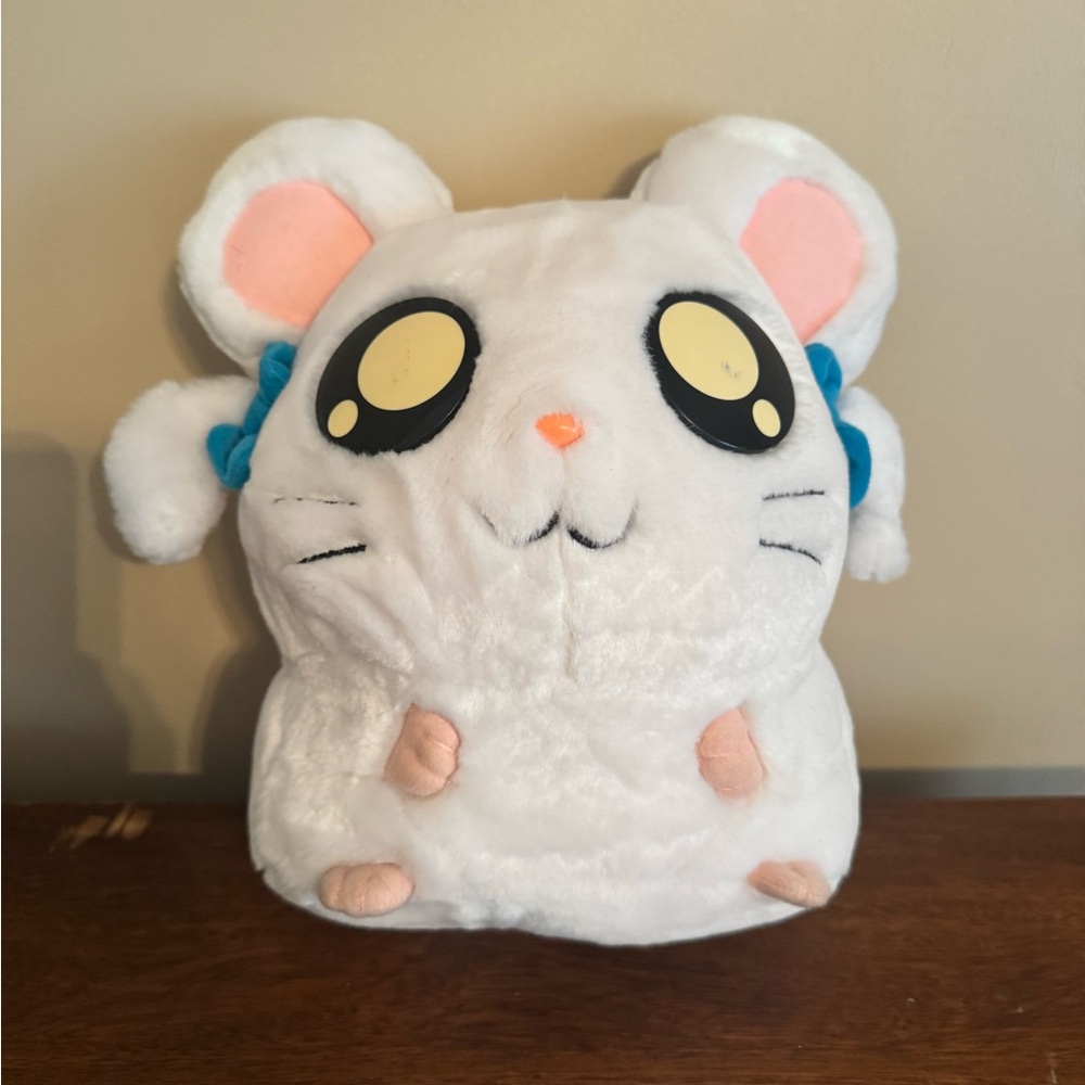Large Hamtaro Bijou Ham-Ham hamster Plush 2002